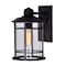Cwi Lighting Belmont 1 Light Outdoor Black Wall Lantern 0096W7-1-101 - alternate 2